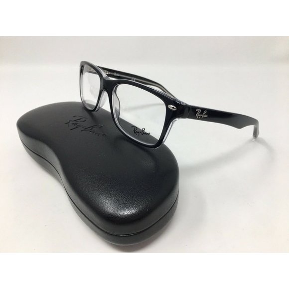 Ray Ban junior Eyeglasses RB1531 3529 Black Crystal Frame 48 [] 16 130 Demos
